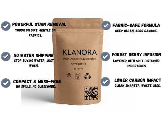 Laundry Detergent Tablets | Eco-Friendly, Plastic-Free & Refillable