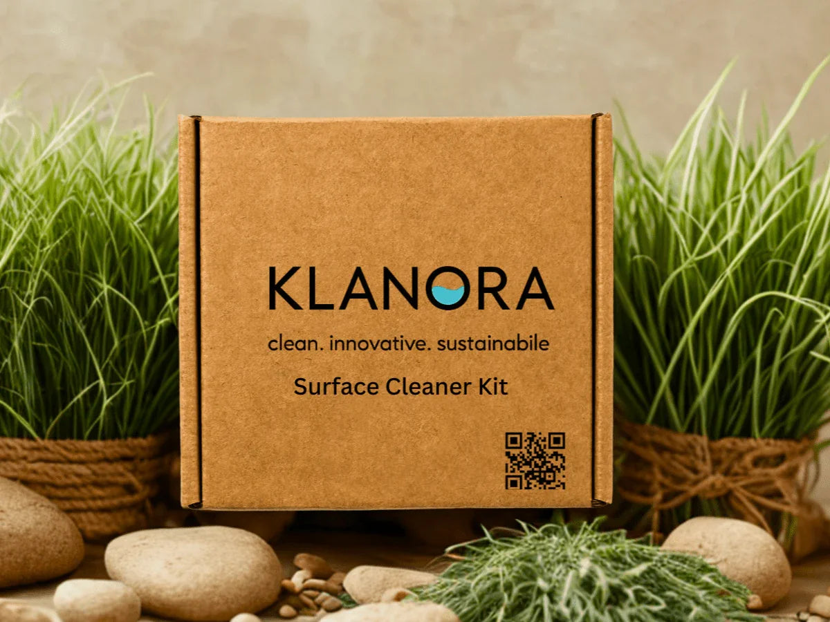 Klanora Multi-Surface Cleaner Tablets | Eco-Friendly, Refillable & Plastic-Free - Klanora