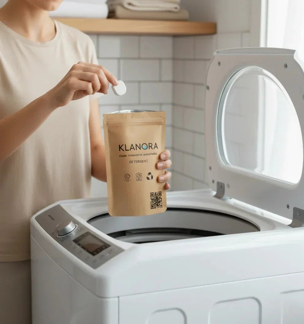 Multi - Surface Cleaner + Detergent Kit | Eco Refill Combo for Home cleaning & Laundry - Klanora