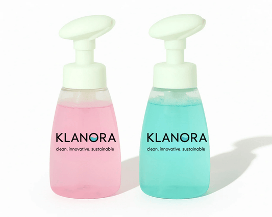 Foaming Handwash Duo Kit | Eco - Friendly Refillable Pack by Klanora - Klanora