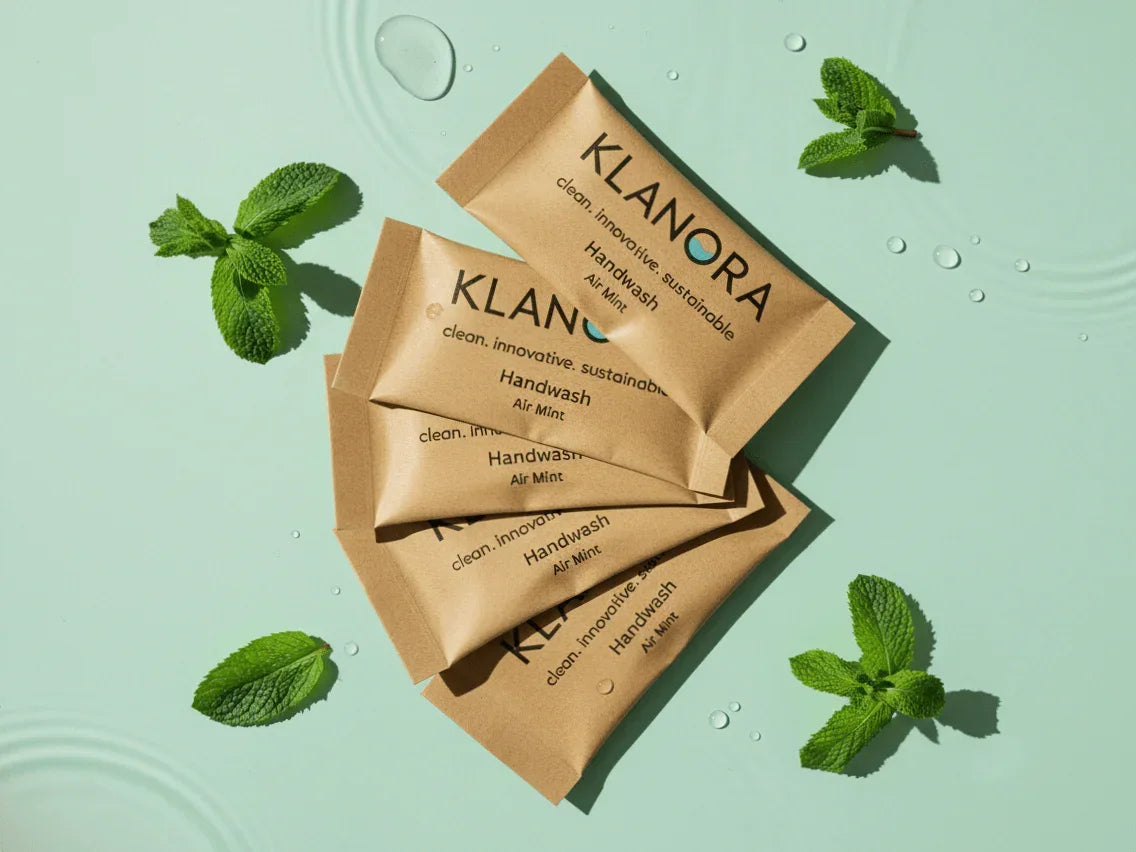 Klanora Handwash Refill Tablets – Airmint Fragrance | Eco-Friendly & Refillable - Klanora
