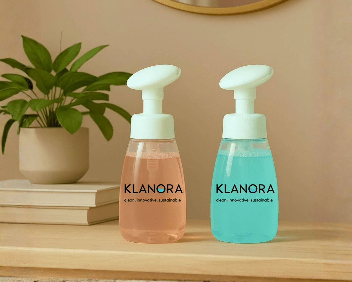 Foaming Handwash Duo Kit | Eco - Friendly Refillable Pack by Klanora - Klanora