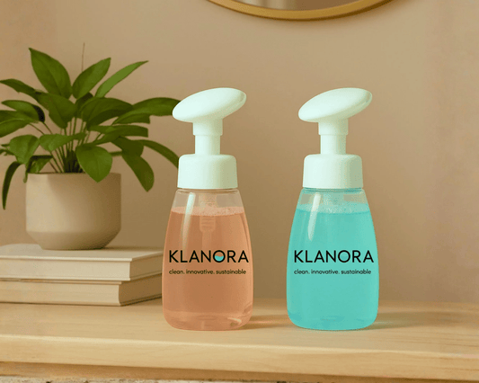 Foaming Handwash Duo Kit | Eco - Friendly Refillable Pack by Klanora - Klanora