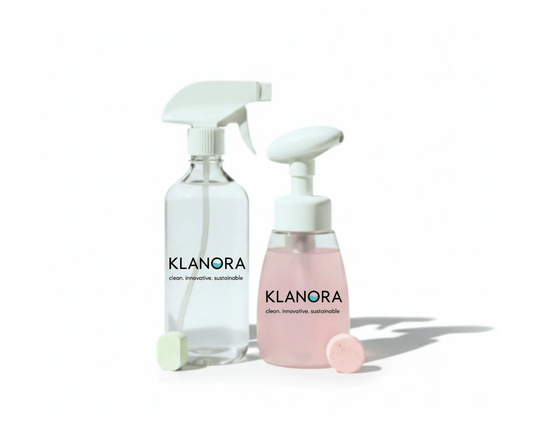 Handwash + Multi - Surface Cleaner Kit | Eco Cleaning Combo - Klanora