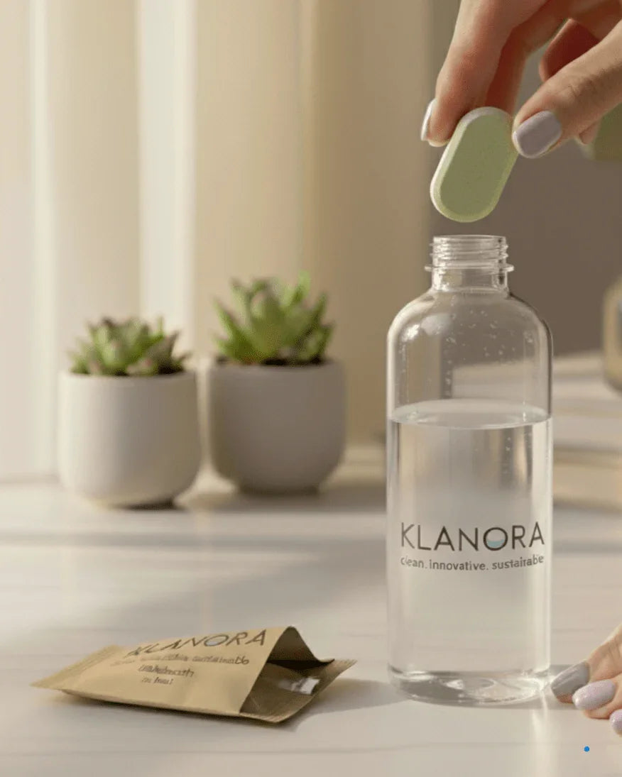 Multi - Surface Cleaner Duo Kit | Eco - Friendly Refillable Cleaning Pack by Klanora - Klanora