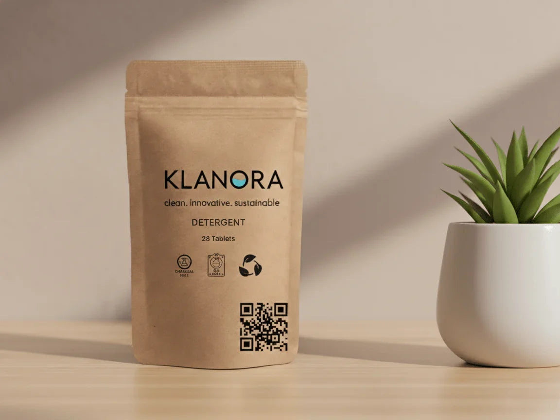 Klanora Laundry Detergent Tablets | Eco-Friendly, Plastic-Free & Refillable - Klanora
